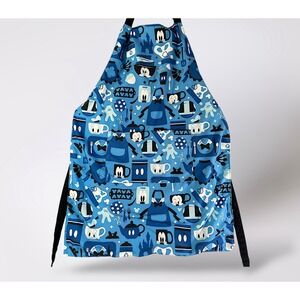 Disney Parks Mickey Mouse Blue Apron Kitchen Chef Baking Park Exclusive Gift